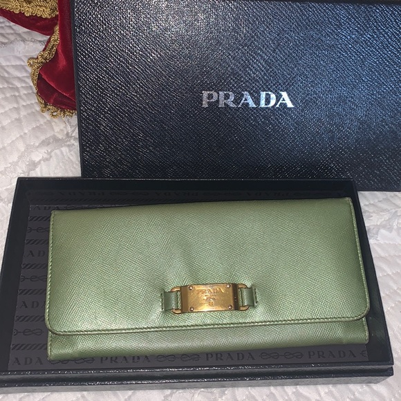 Authentic Prada long wallet - Picture 1 of 14